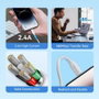 Vention Cable USB 2.0 Lightning Macho 480Mbps 1m Blanco